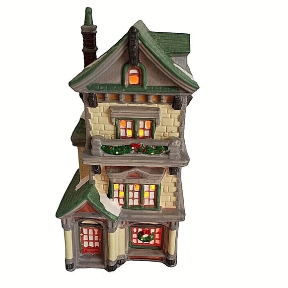 Vintage O'Well Dickens Keepsake Lighted House Victorian Christmas Village 1994 - Picture 3 of 7